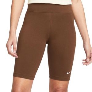Nike Soft Brown Biker Sports Shorts 7’ SZ Small NWT